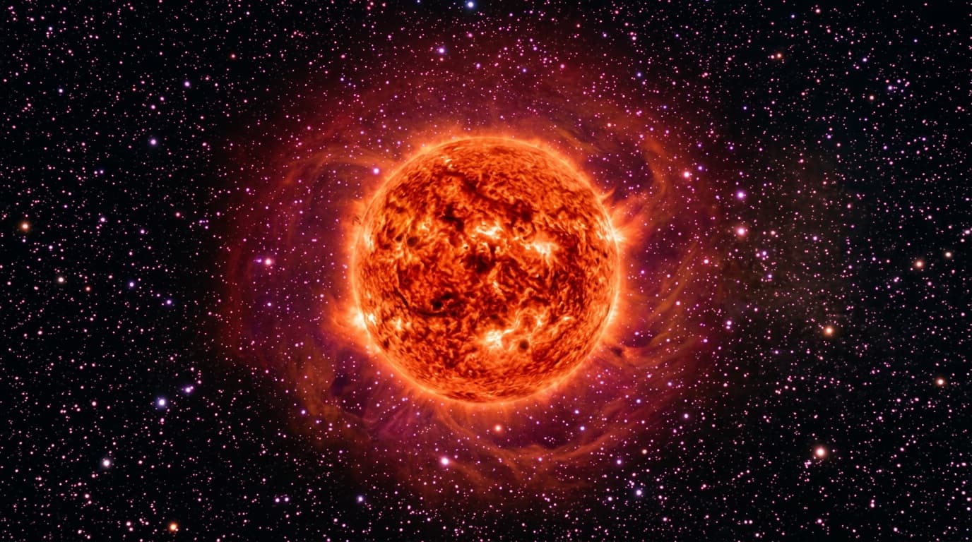 Betelgeuse, a red supergiant star
